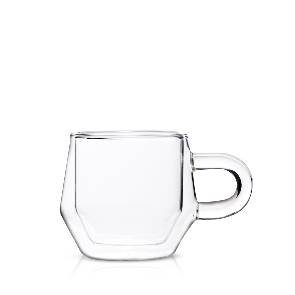 Hearth Double Walled Glass Coffee Mugs I 2, 8oz Clear Insulated Coffee Mugs  With Handles I Perfect A…See more Hearth Double Walled Glass Coffee Mugs I
