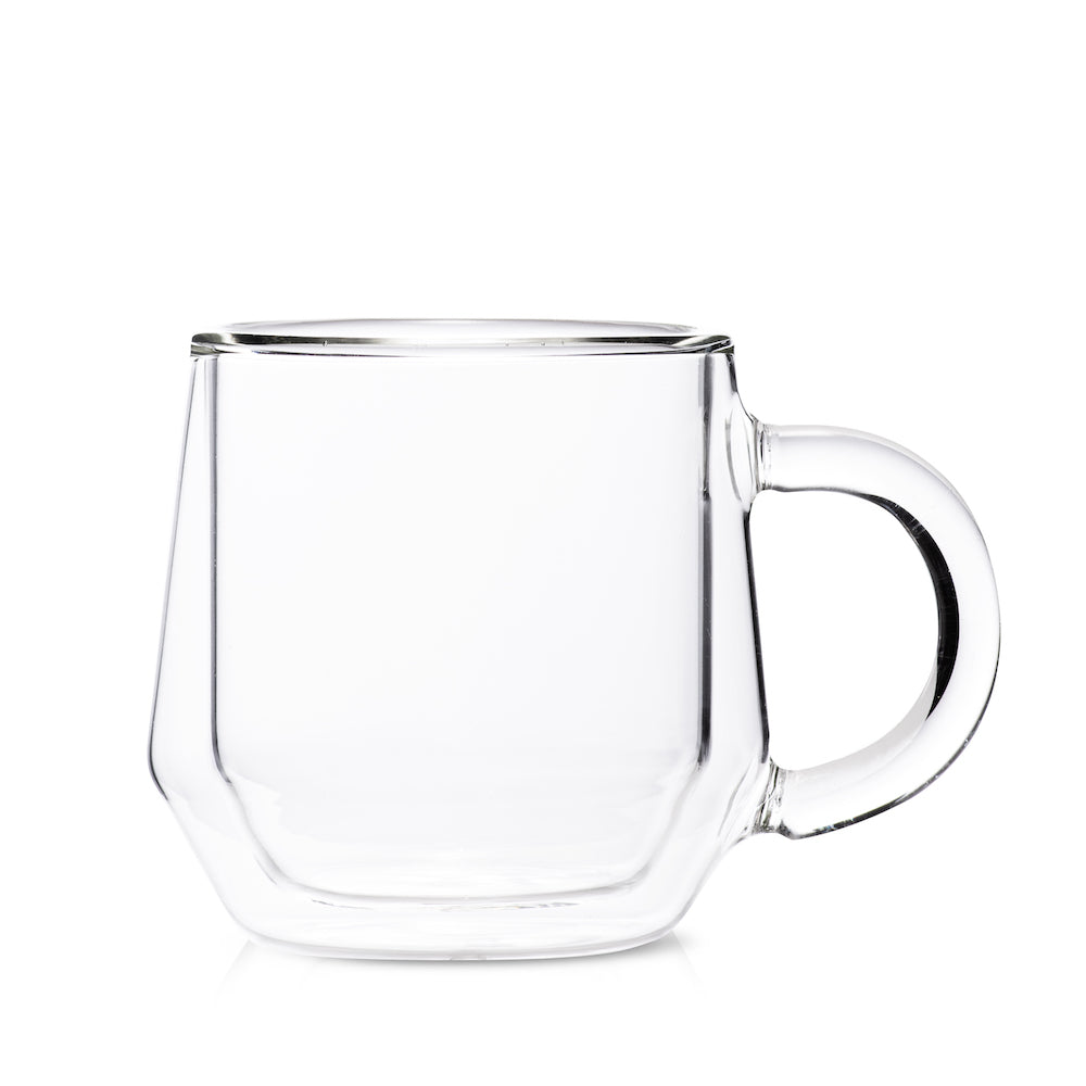 Double Wall Glass Coffee Cup set of 2 – Hallstrom Home