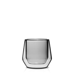 Open image in slideshow, Double Walled Glass Coffee Mugs, Set of 2
